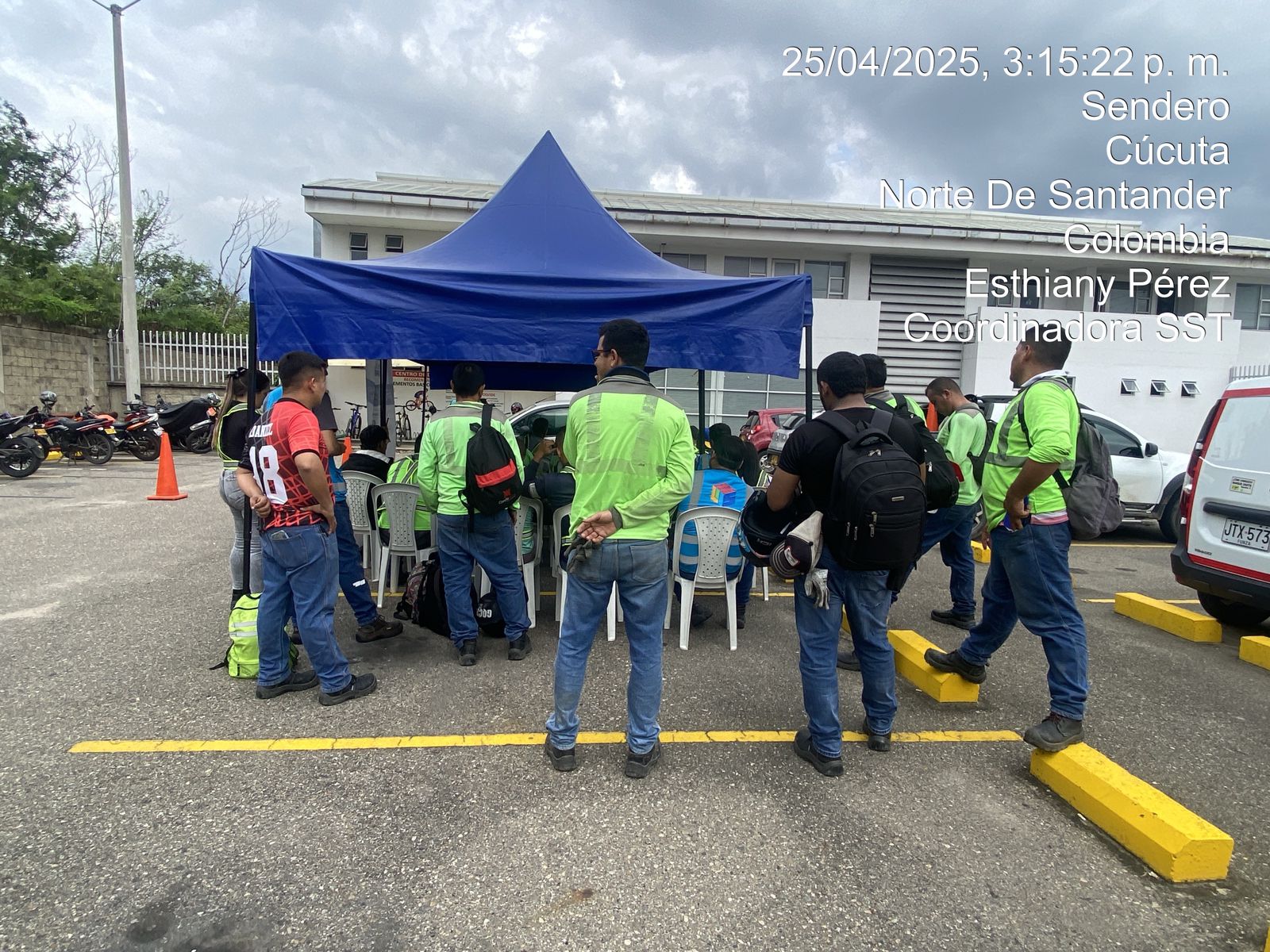 Evidencia de capacitación